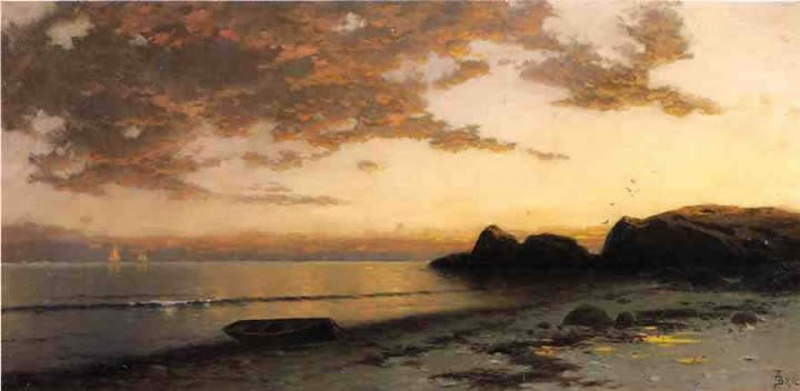 Alfred Thompson Bricher Sundown Seconnett